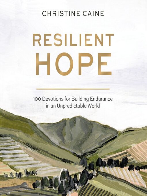 Title details for Resilient Hope by Christine Caine - Wait list